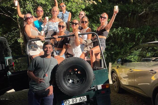 4x4 Tours in Portuguese Classic Jeeps (UMM) around Sintra - Stop 1: Sintra National Palace, viewpoints, and that spring water moment