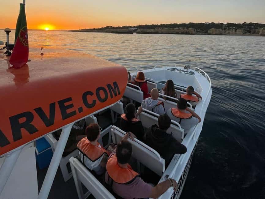 Albufeira: Benagil Cave Sunset Cruise - Watching the Portuguese Sunset from the Water