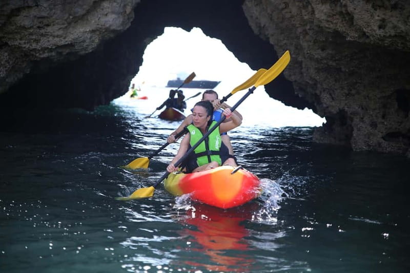 Albufeira: Caves and Cliffs Kayaking Tour - Photos included, and how to not lose your stuff
