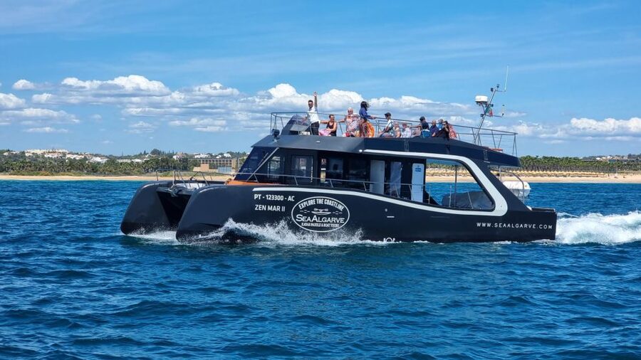 Albufeira: Coastline and Benagil Caves Tour by Catamaran - The Natural Arch of Albandeira and Praia da Marinha Views