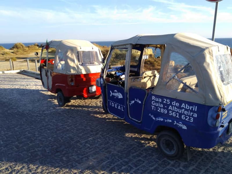 Albufeira: Guided Tour by Tuk-Tuk - Morning vs night tour: pick the Albufeira mood you want