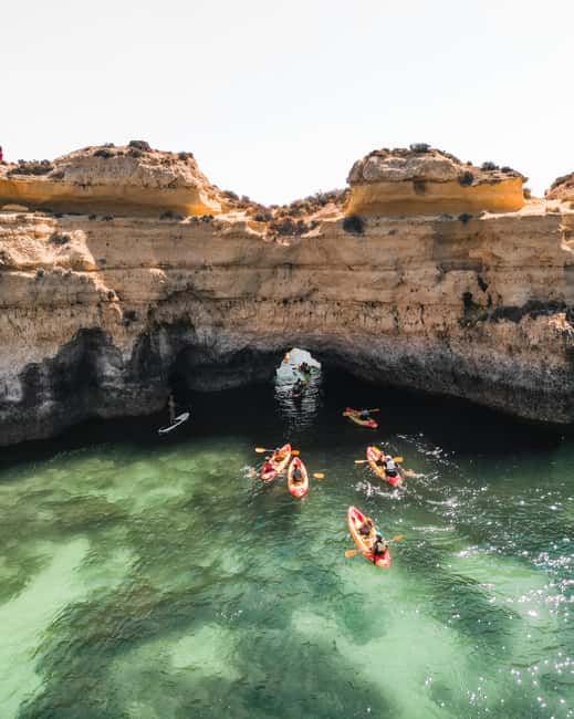 Albufeira: Kayak Tour of Hidden Caves and Secret Beaches - The first paddle session: calm water, real technique, and a controlled pace