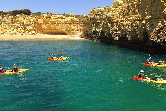 Albufeira Kayak Tour – Relaxing Trip with 2 Guides - Caves, arches, and pacing: what the kayaking segment really asks of you