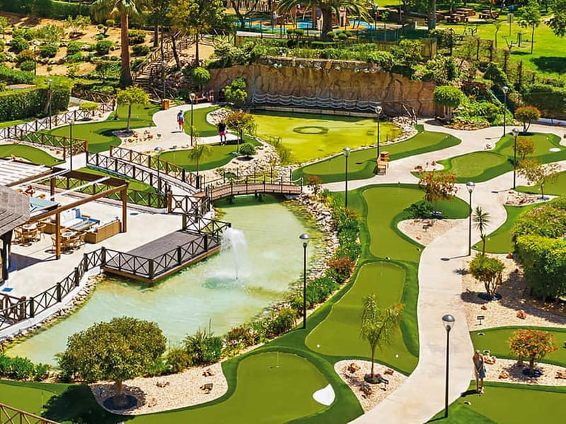 Albufeira: MiniGolf Adventure Park Entry Ticket - The 20-Hole Adventure: Waterfalls, Twists, and Different Greens