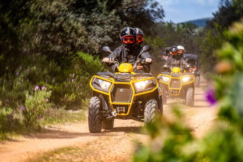 Albufeira: Off-Road Quad Tour 90-Minutes - Following the route: stop-by-stop through Albufeira’s countryside