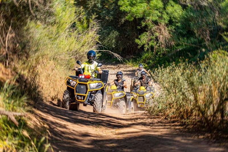Albufeira: Off-Road Quad Tour 90-Minutes - Pick Your Quad: 1-seater vs 2-seater, and how driver swapping usually works