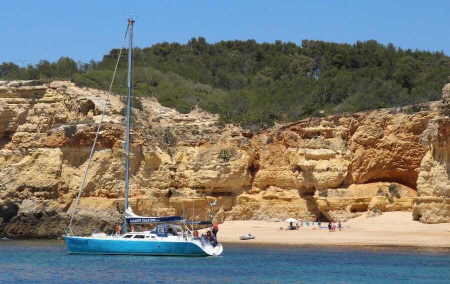 Albufeira: Sailing Boat Cruise BBQ & Open Bar on the Beach - From Albufeira Marina to Benagil, Galé, and Carvoeiro: The route that makes the day