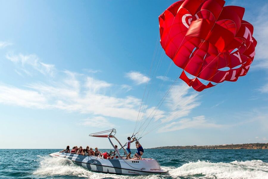 Albufeira: Single, Double or Triple Parasailing Tour - Single, Double, or Triple Parasailing, and Why Wind Controls the Setup