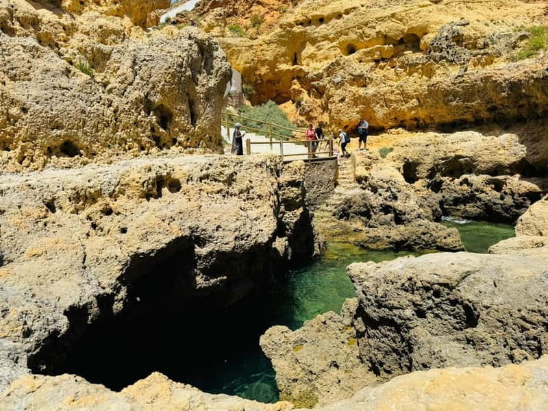 Algarve Adventures from Lisbon + Benagil Cave Boat Tour! - Carvoeiro and the Algar Seco Edge: Sea Power Up Close