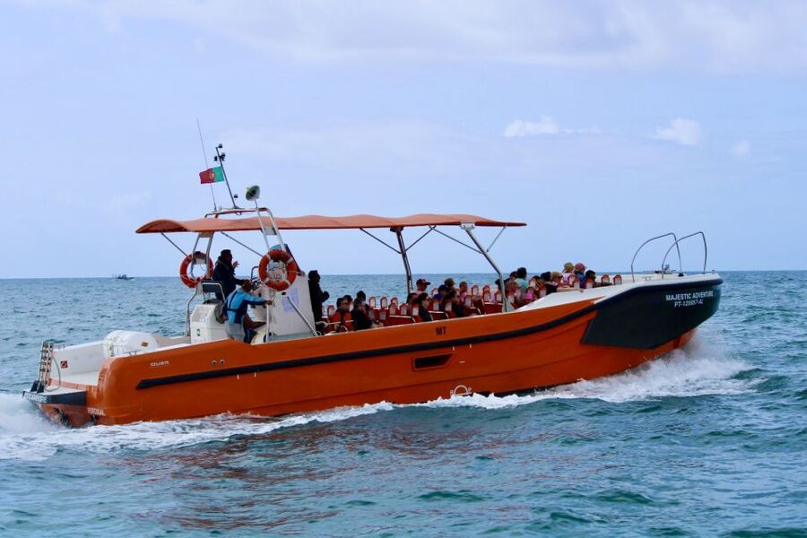 Algarve: Benagil Caves Open Speedboat Tour - Benagil Caves from Vilamoura, with inside-cave access
