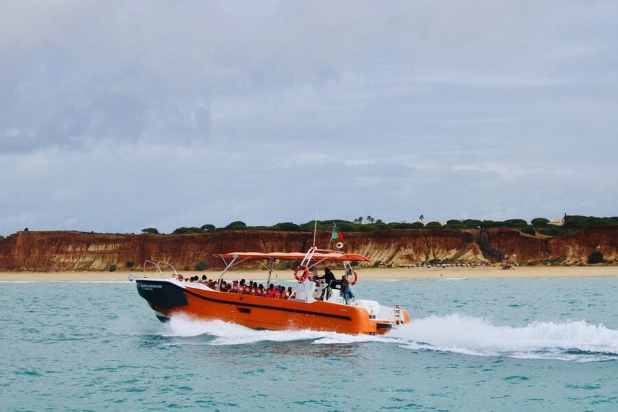Algarve: Benagil Caves Open Speedboat Tour - The open speedboat design, and why it can feel more “you”