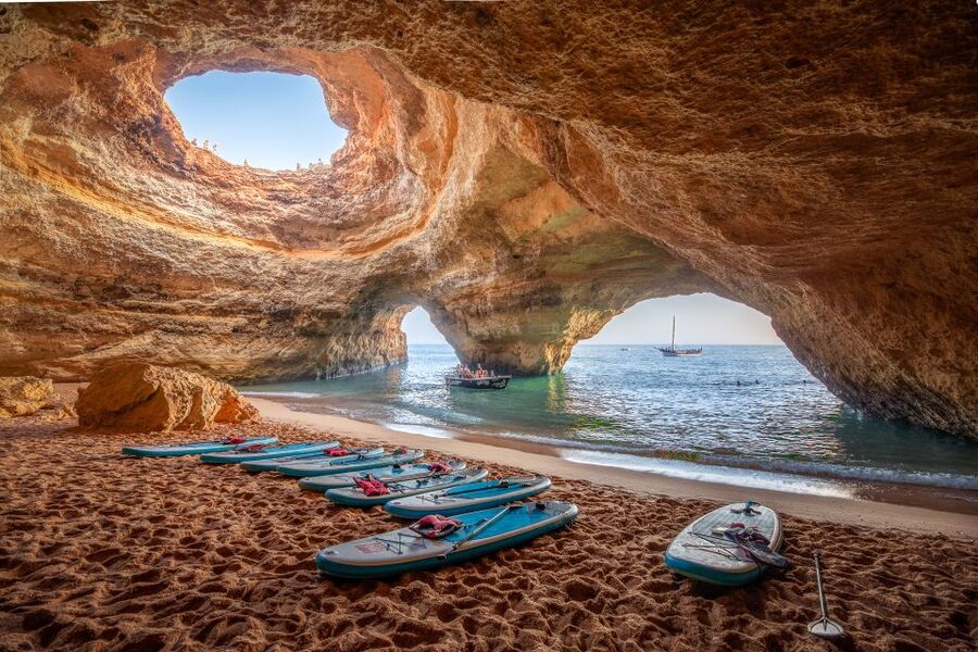 Algarve: Benagil Caves SUP Tour since 2016 - Paddleboarding Benagil: What You Actually Do on the Water
