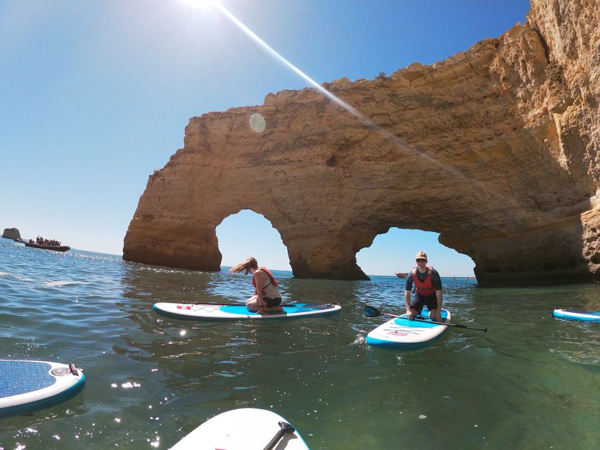 Algarve: Benagil Caves SUP Tour since 2016 - The Warm-Up That Makes Beginners Feel Safe