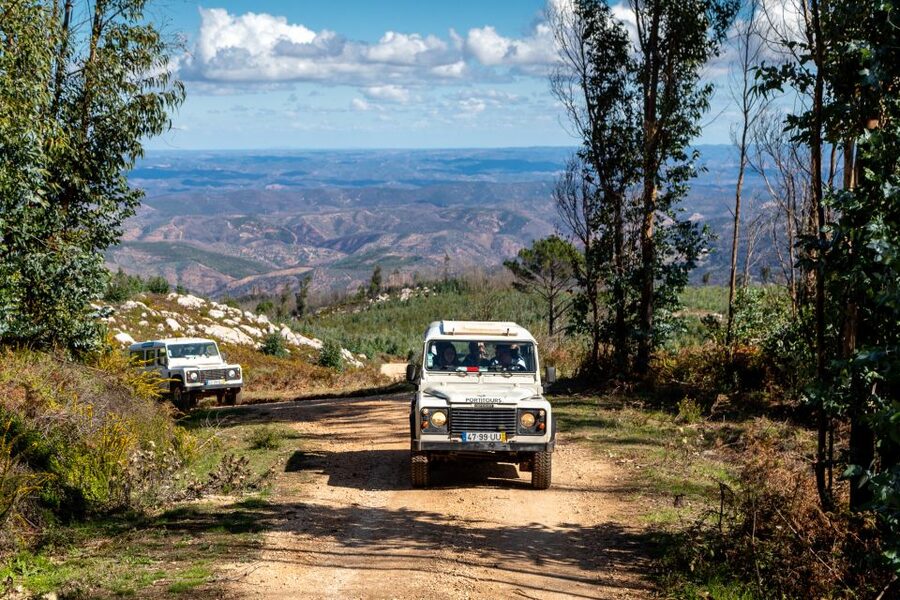 Algarve: Jeep Safari with Distillery Visit & Lunch - The day’s flow: convoy pickup, white villages, and rugged tracks
