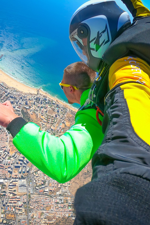Algarve: Tandem Skydiving Adventure 15,000 to 10,000 Feet - Photos, video, certificate, and sunglasses: what souvenirs to plan for