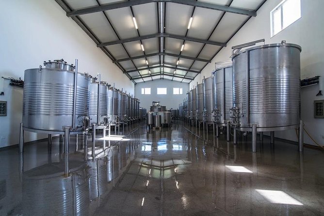 Algarve wine tour and mountain top trip with lunch or dinner at sunset time - Quinta Do Frances: Bordeaux roots, Monchique slopes, and a smaller winery with real lab work