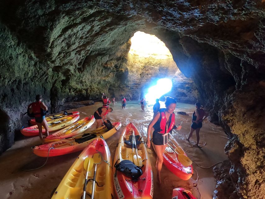 Alvor: Explore Caves Boat and Kayak Tour - Key highlights you will feel from the first minutes