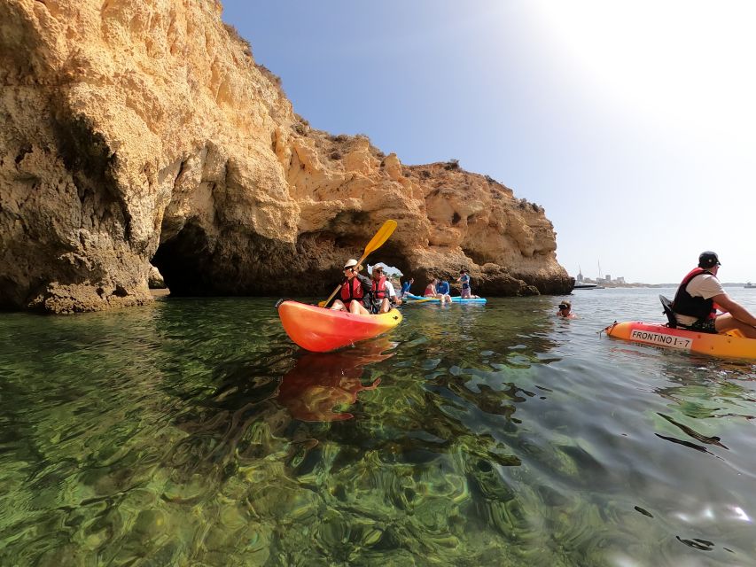 Alvor: Explore Caves Boat and Kayak Tour - What you get for about $47: value in a short, active format