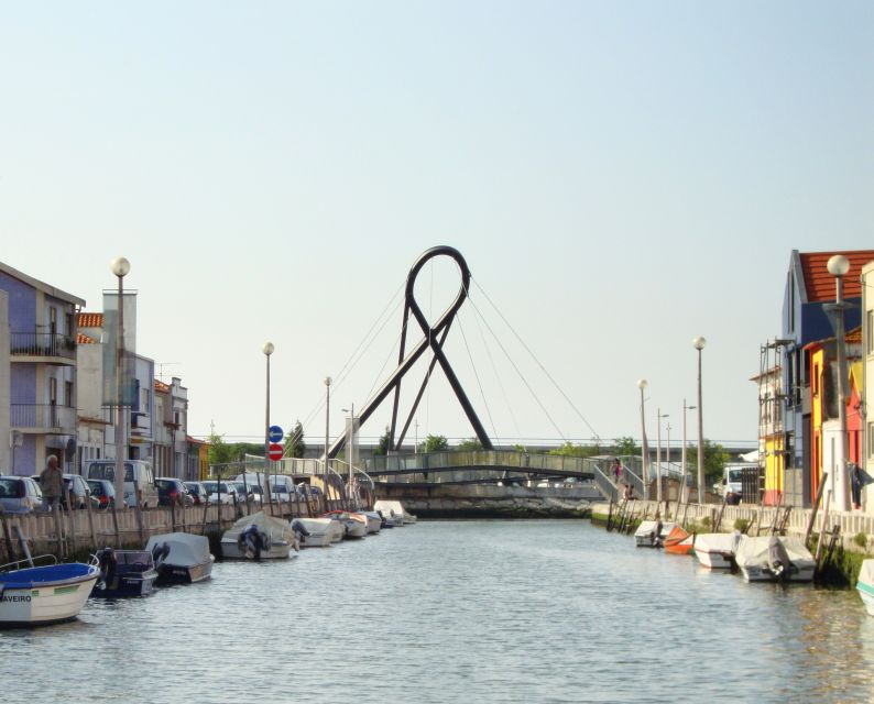 Aveiro: Boat Cruise and City Walking Tour with Sweet Tasting - The 45-Minute Moliceiro Cruise, with Carcavelos Bridge Views
