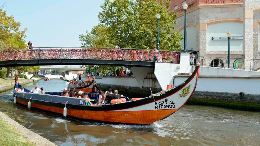 Aveiro: Traditional Moliceiro Boat Cruise - Art Nouveau from the water, how to spot it fast