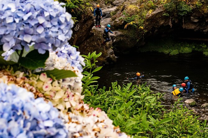 Azores Canyoning Adventure in São Miguel - Half-day - Small group size and guide coaching: why it feels personal