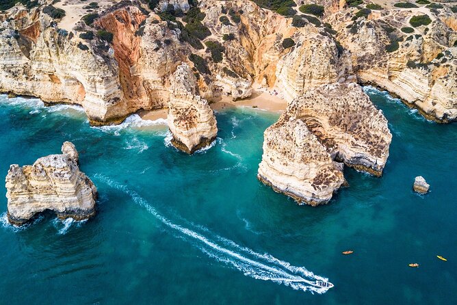 Beautiful coastal drive to the Ponta da Piedade caves in Lagos - Weather and Waves: When the Tour Might Change