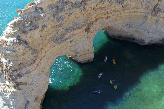 Benagil Area Kayak - Timing, Duration, and Group Flow on the Water