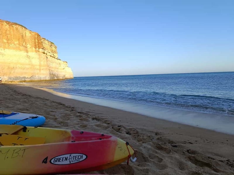 Benagil: Benagil Beach Kayak Rental - Finding a Quiet Beach Moment: Don’t Rush This Part