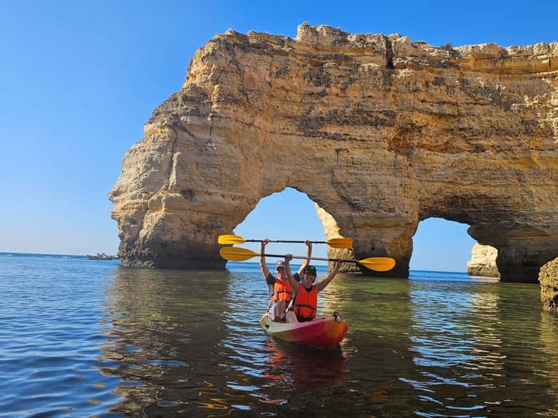 Benagil Cave: Guided Kayak Tour with Caves and Cliffs - Safety Briefing That Keeps the Trip Calm in Cave Country