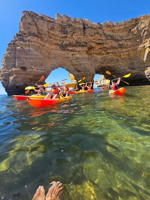 Benagil Cave: Guided Kayak Tour with Caves and Cliffs - Photo Moments and Local Intel From Guides Who Actually Teach