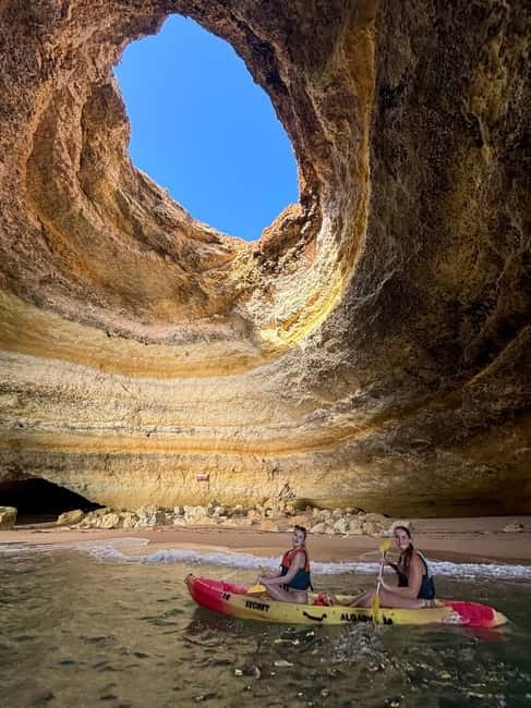 Benagil Cave - Kayak Guided tour - The Real Point of This Tour: Caves and Algar Walls Up Close
