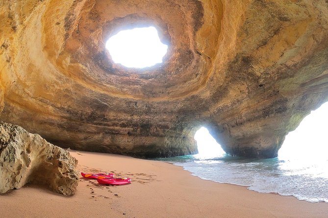 Benagil Cave - Sunrise or Sunset Kayak Tour (Small groups) - Carvalho Beach: a calmer break after the main cave