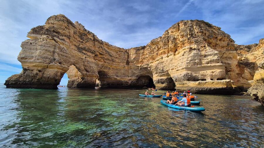 Benagil: Caves, Beaches, and Secret Spots Guided Kayak Tour - Paddling Out From Benagil Beach: The Real Algarve Starts Here