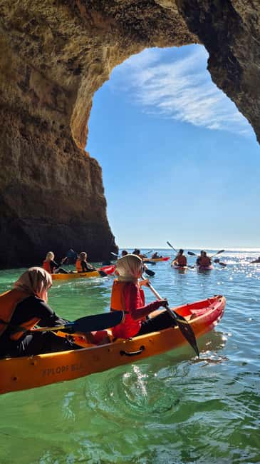 Benagil: Caves, Beaches, and Secret Spots Guided Kayak Tour - Secret Stops, Algarinhos, and the Art of Not Being Crowded