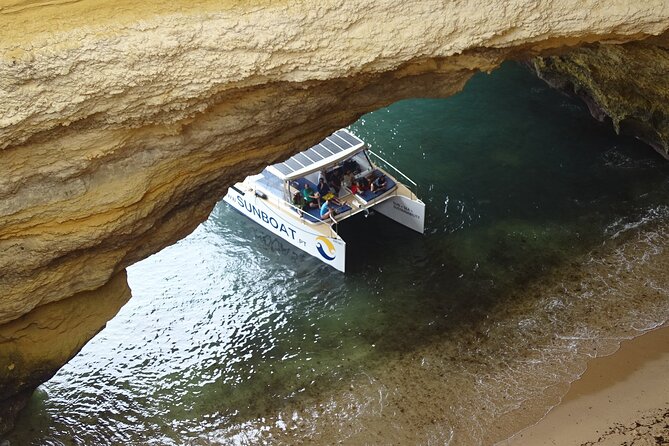 Benagil Caves & Coast from Portimão on an Eco-Friendly Catamaran - A Solar-Powered Catamaran That Feels Like a Different Day at Sea