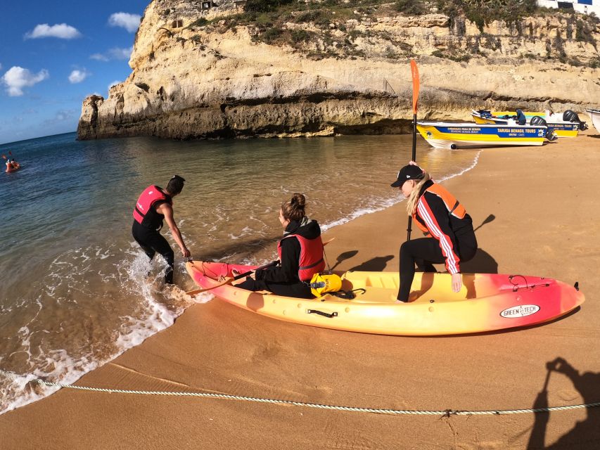Benagil Caves: Kayaking Tour with a Local Guide - Getting to the meeting point near O Pescador (and not accidentally heading to the beach)