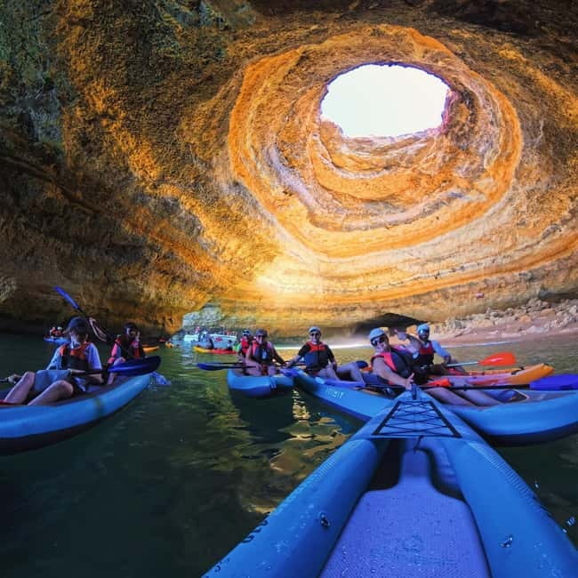 Benagil: Guided Kayak Tour inside caves and Praia da Marinha - Why a guided kayak makes Benagil feel real