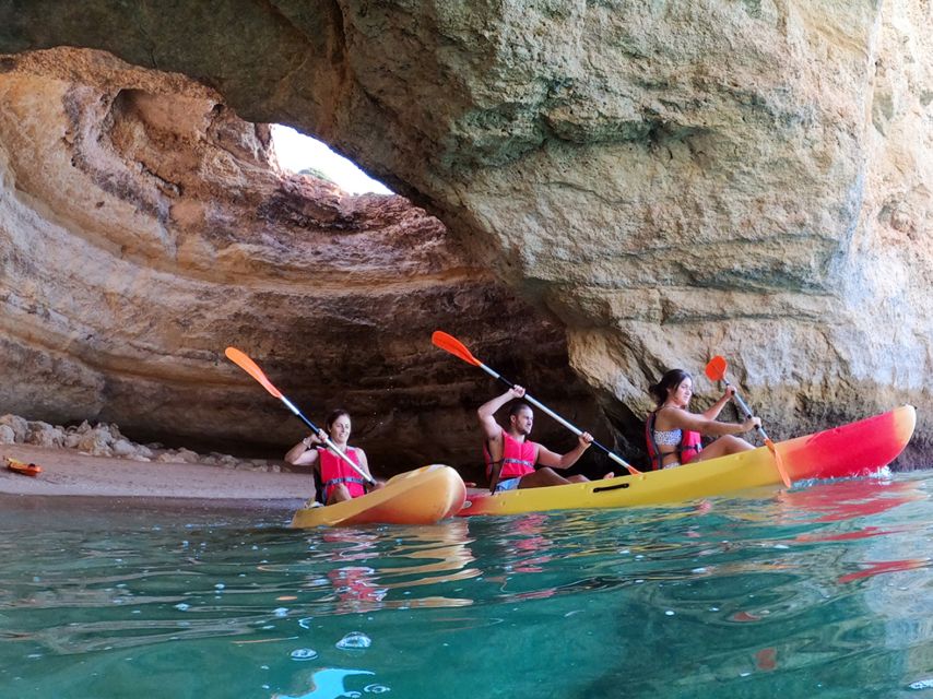 Benagil: Kayaking Adventure in Benagil Caves & Marinha Beach - Key highlights to know before you go