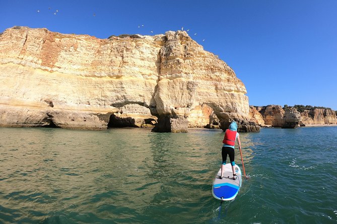 Benagil SUP - Swimming breaks, inside-cave pauses, and what that feels like