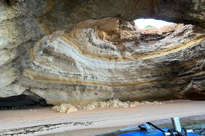 Boat trip along the Golden Coast and Benagil Caves - Algar Seco and Carvoeiro, the coast’s shape before the caves