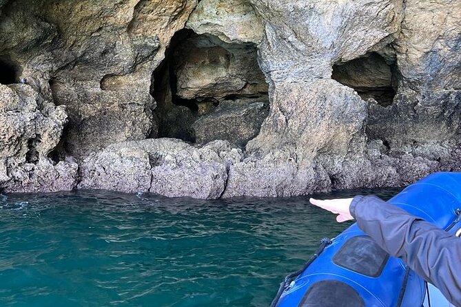 Boat trip along the Golden Coast and Benagil Caves - Praia da Marinha at the end, the famous beach payoff