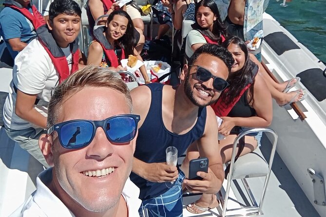 Boat trip along the Golden Coast and Benagil Caves - Swim break reality check, towel plans, and seasickness