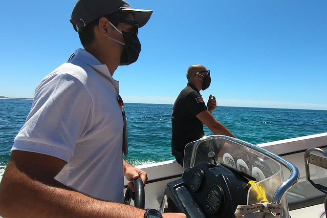 Boat Trip to the Benagil Caves from Armação de Pêra - Guides, humor, and the kind of commentary you will want
