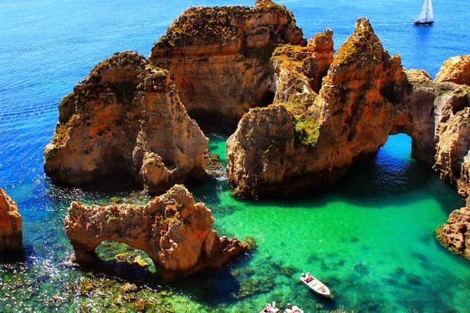 Boat trip to the grottos at Ponta da Piedade, Lagos - Ponta da Piedade From Sea Level, Why It Looks Different