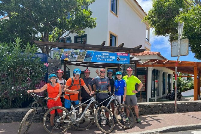 Botanical Trails of Madeira. Mountain biking Trail Experience - The Camacha Stop: Cold Drink, Light Lunch, and a Village Crossing