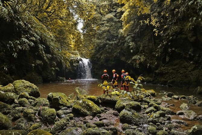 Canyoning Adventure in Ribeira da Salga (Sao Miguel - Azores) - Jumps and rappels: choosing your comfort level in real time