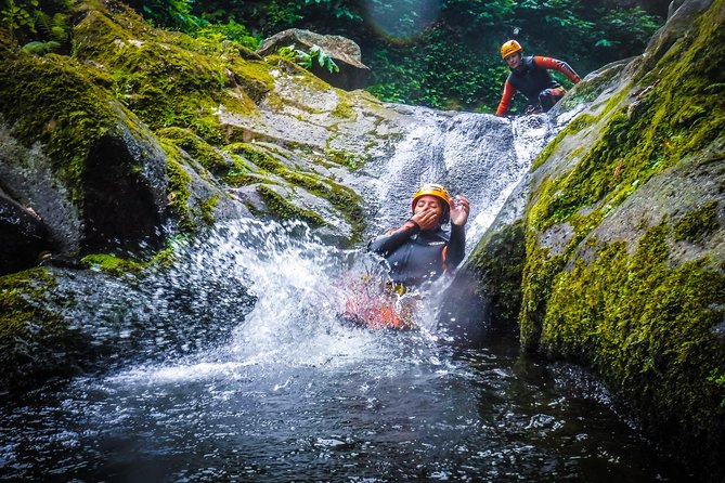 Canyoning Experience in Ribeira dos Caldeirões Sao Miguel -Azores - Ribeira dos Caldeirões canyoning, set in an Azores natural park