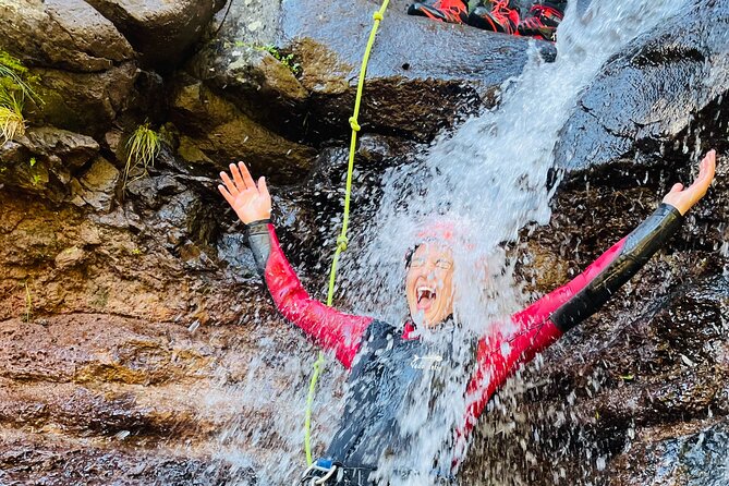 Canyoning Experience Level I Beginners in Ribeira das Cales - How the day flows: rappels, natural pools, and beginner pacing