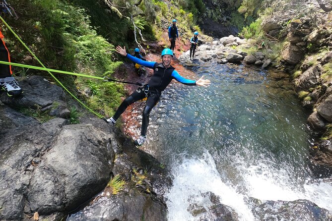 Canyoning in Madeira Island- Level 1 - Safety Feel: Two Professional Guides and the Confidence Curve