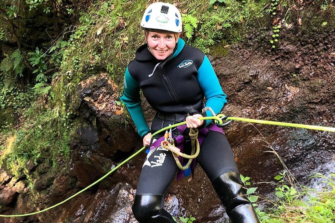 Canyoning Madeira Island - Level Two - Jumps and natural water slides: where the fun gets optional